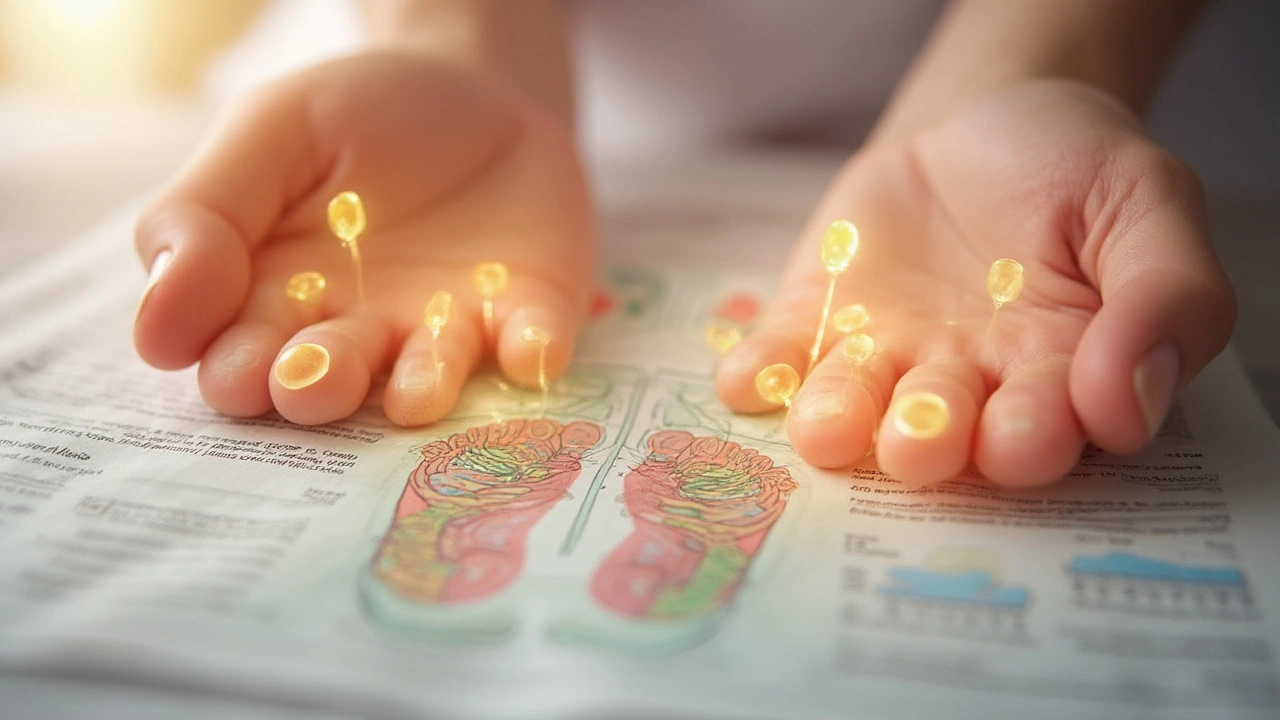 How Reflexology Points Target Acid Indigestion and Support Digestion