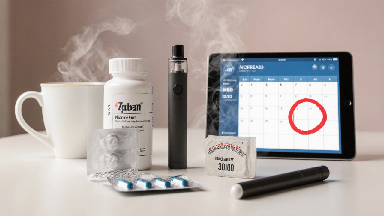 Zyban vs Other Smoking‑Cessation Options: A 2025 Comparison