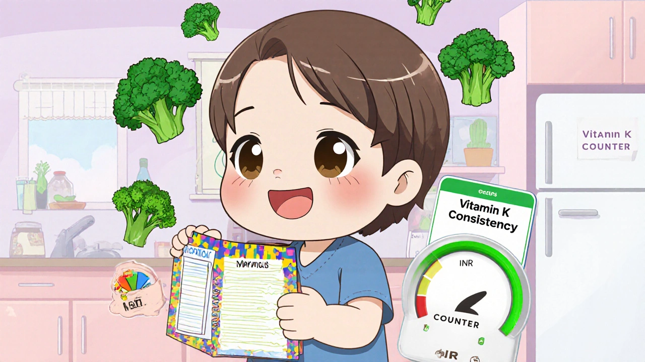 Using Food Diaries on Warfarin: Tracking Vitamin K for Safety