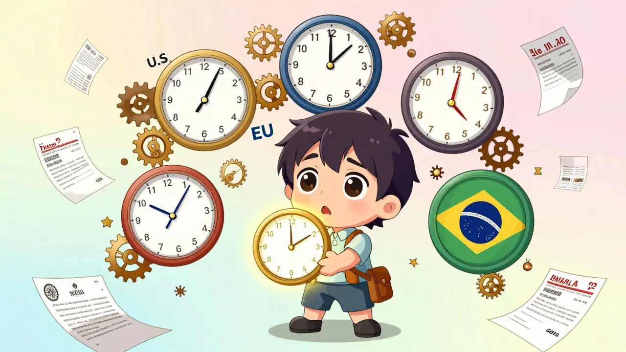 International Patent Expiration: Different Timelines Worldwide