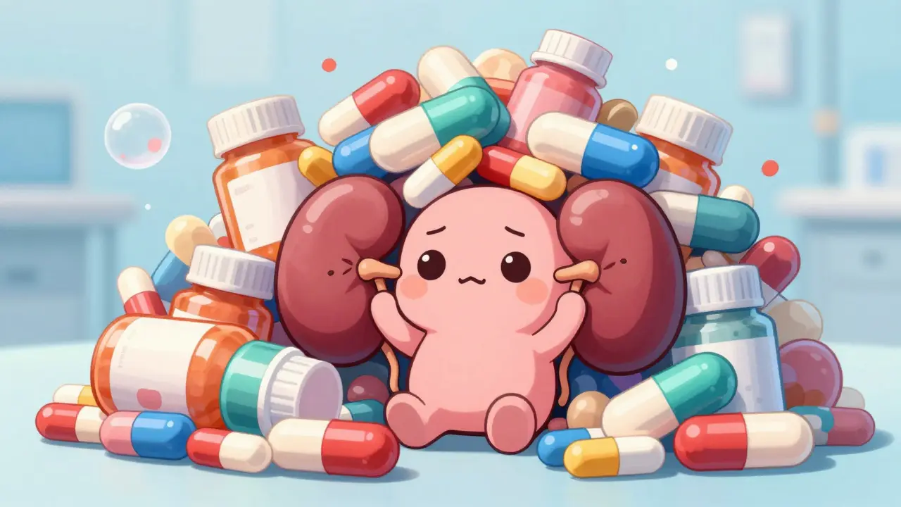 Kidney Disease and Medication Accumulation: Toxicity Risks Explained